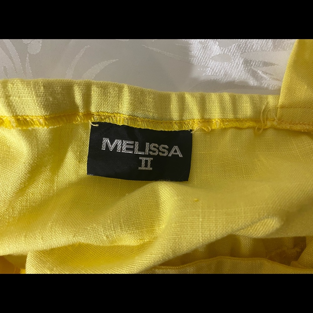 ❗️Vintage❗️60s Yellow Sundress - Picture 6 of 6